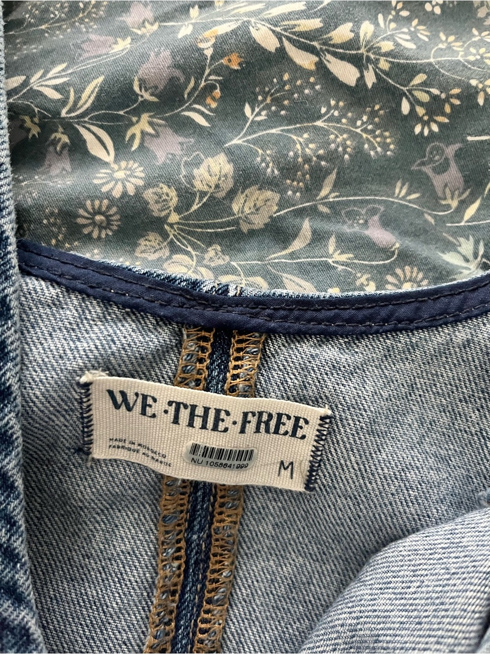 We The Free denim shortalls - Picture 4 of 4